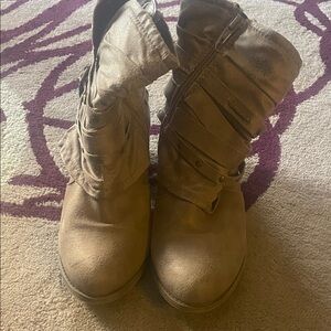 Stylish Tan Ankle Boots